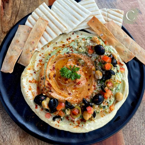 Olive & Chilli Naan
